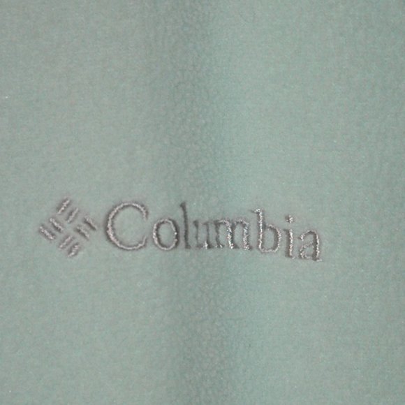Columbia Sportswear Fleece Pullover - Mint Green - Sz. M - Picture 3 of 4